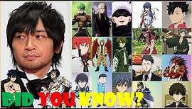 Yuichi Nakamura (Gray/Bruno) - Voice acting/seiyuu 中村 悠一 声優 collection that you might not know!