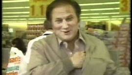 Al Waxman for Miracle Food Mart 1984 TV commercial