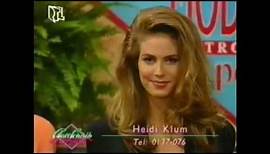 Heidi Klum - die Geburtsstunde eines Topmodels!
