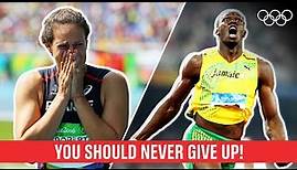 10 Athletes who proved you should NEVER give up!