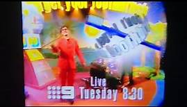 Don't Forget Your Toothbrush Australia Channel Nine Promo 1995