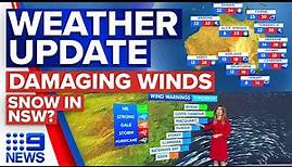 Australian Weather Forecast: Rain and Temperature Outlook - May 2 | 9 News Australia