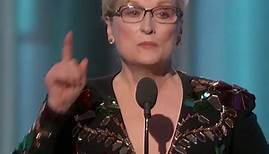 Meryl Streep attacks Trump in Golden Globes acceptance speech