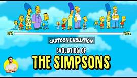 Evolution Of THE SIMPSONS - 37 Years Explained | CARTOON EVOLUTION