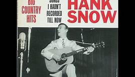 Hank Snow "Big Country Hits . . ." complete mono vinyl Lp