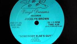 Jocelyn Brown - Somebody Else´s Guy Original 12 inch Version 1984.