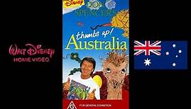 Don Spencer's Thumbs Up! Australia (1993 VHS) (Australia) (Disney)