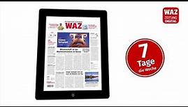 WAZ Digitale Zeitung 2 Wochen gratis testen