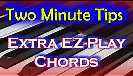 Extra Chords in EZ-Play Today music books