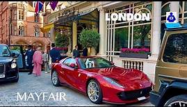 MAYFAIR the richest Neighbourhood in London 🇬🇧 Mayfair walking tour | Wealthy lifestyles [4K HDR]