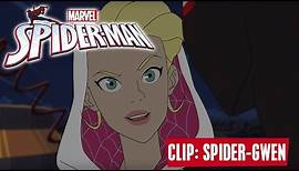 SPIDER-MAN Clip: Spider-Gwen | Disney Channel