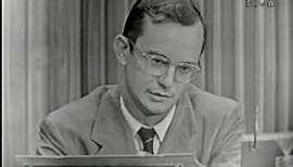 What's My Line? - Wally Cox (Sep 20, 1953)