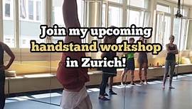 Join my upcoming handstand workshop! ⠀ Where: Lululemon Store, Zurich, Switzerland When: 22th of July 10:00 - 12:00 ⠀ The workshop is open for every level ✅ ⠀ DM me to get more infos and to get one of the limited spots 💪🏼 #handstand #movementculture #fitnessinspiration