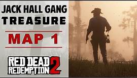 Location of Jack Hall Gang Treasure Map 1 | Red Dead Redemption 2 (Treasure Hunter)