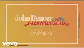 John Denver - Annie's Song (Official Audio)