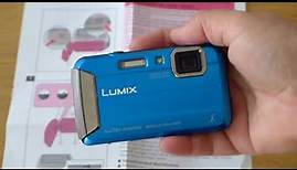 Panasonic Lumix DMC FT30 Waterproof Camera Unboxing & Review