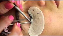 How to Do Eyelash Extensions by Bella Lash