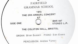Fairfield Grammar School - The 20th Annual Concert