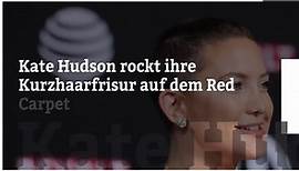 Kate Hudson rockt ihre Kurzhaarfrisur auf dem Red Carpet