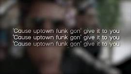 Bruno Mars - Uptown Funk (Lyrics)