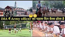 First Day at Indian Military Academy | IMA First Day of Joining | Dehradun Military Academy | IMA