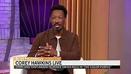 Emmy nominee Corey Hawkins on new movie-musical "The Color Purple"