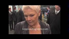 Judi Dench - Signing Autographs at the 'Exotic Marigold Hotel' Premiere in NYC