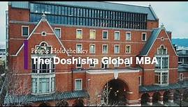 Introducing the Doshisha Global MBA in Kyoto, Japan