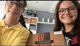 Candy & Bar Süßigkeitenbox Testessen (mit Schwester)