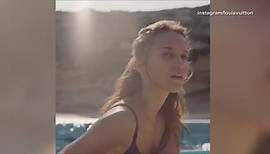 Alicia Vikander poses for Louis Vuitton in sexy camo bikini