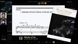 [Scrolling Sheet] Piano Opera Final Fantasy VII/VIII/IX -Full Album-