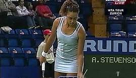 Jelena Dokic vs Alexandra Stevenson 2003 Zurich Highlights