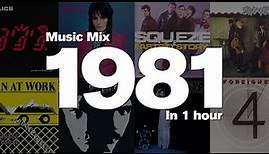 1981 in 1 Hour (old version) - Top hits including: The Police, Joan Jett, Squeeze and more!