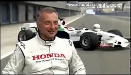 Riccardo Patrese - Honda F1 Test