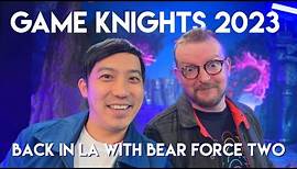 Game Knights 2023 — Behind the Bear Force Two