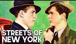 Streets of New York | Jackie Cooper | Crime Drama | Full Movie