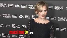 Dominique McElligott at "Hell on Wheels" Premiere Arrivals