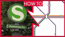 Berlin: How to use the Public Transport Network - How to get around? - visitBerlin