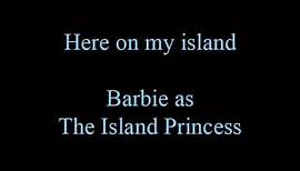 Here on my island - lyrics