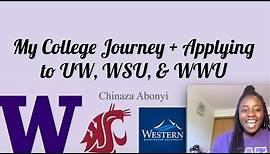 How to Apply to UW, WWU, & WSU + My College Experience @ UW💜💛