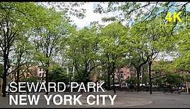 NEW YORK CITY | Seward Park in Lower East Side | 4K Walk