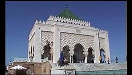 Marokko - Rabat Königspalast, Hassanturm und Mausoleum Mohammed V