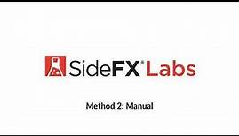 SideFX Labs Installation