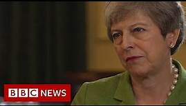 Theresa May's final Number 10 interview - BBC News