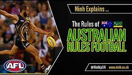The Rules of Australian (Aussie Rules) Football - EXPLAINED!