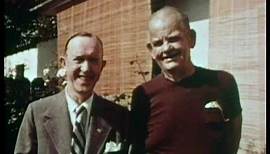 Stan Laurel & Oliver Hardy in 1956