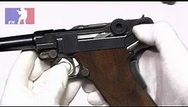 seltene Pistole 08 im Kaliber 45 ACP