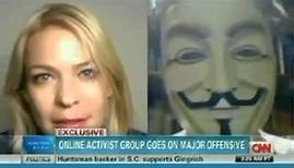 Anonymous Live On CNN !