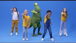 Lichterkinder - Der kleine Dino (Offizielles Tanzvideo) | Kinderlied zum Tanzen und Bewegen