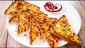 Chilli Cheese Toast Recipe - 5 Min Snack Recipe - CookingShooking